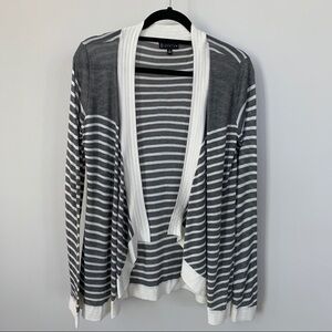 Collection by Bobeau Striped Cardigan Size S